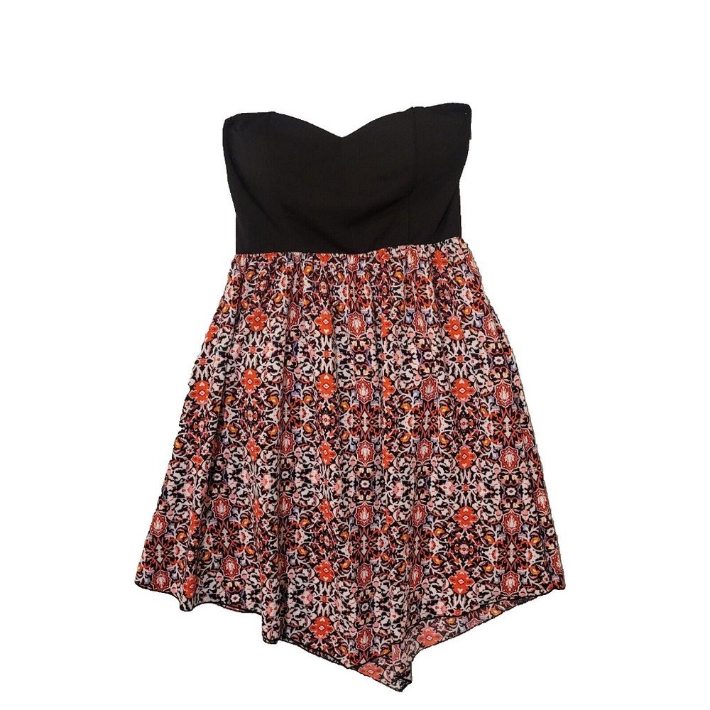 NWT RNB Rich and Beautiful Floral Off the Shoulder Mini Dress Size Medium